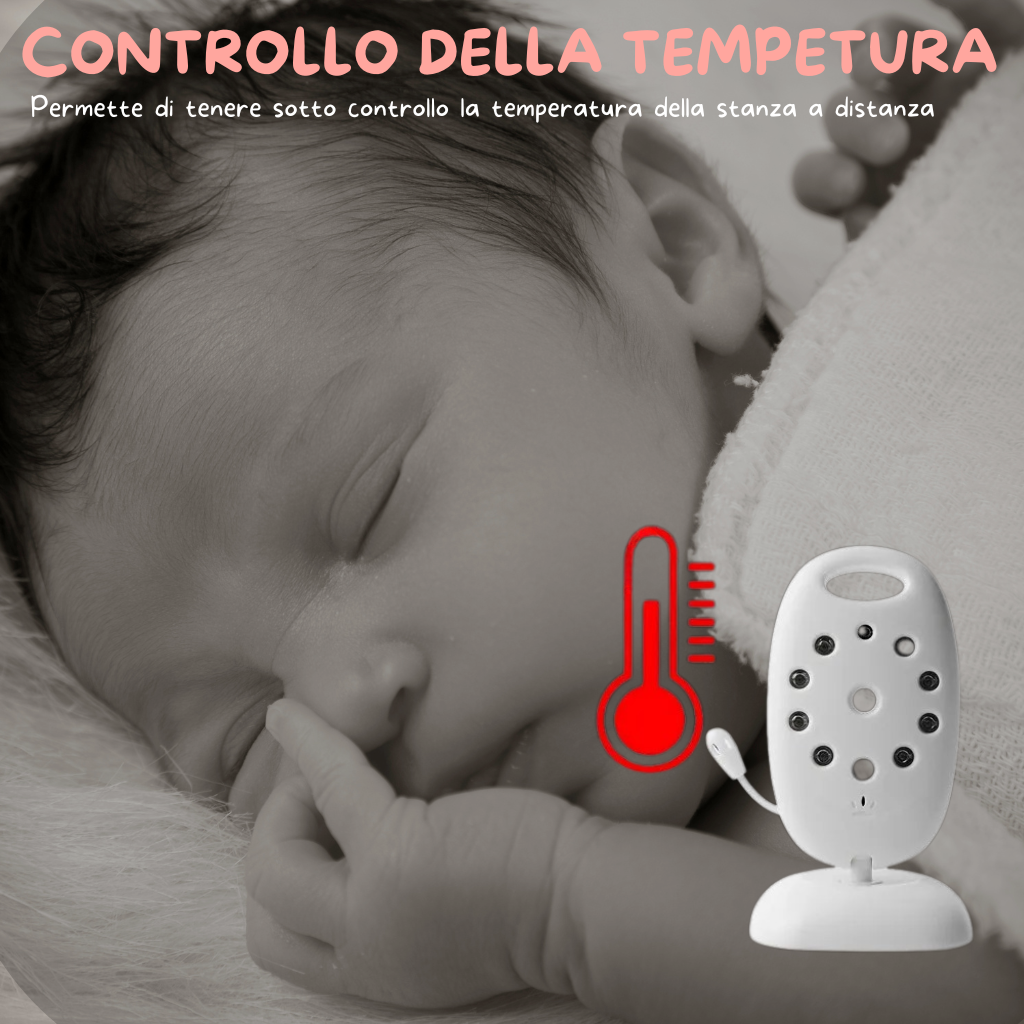 Comfy™️ - Baby Monitor Senza Fili con Telecamera