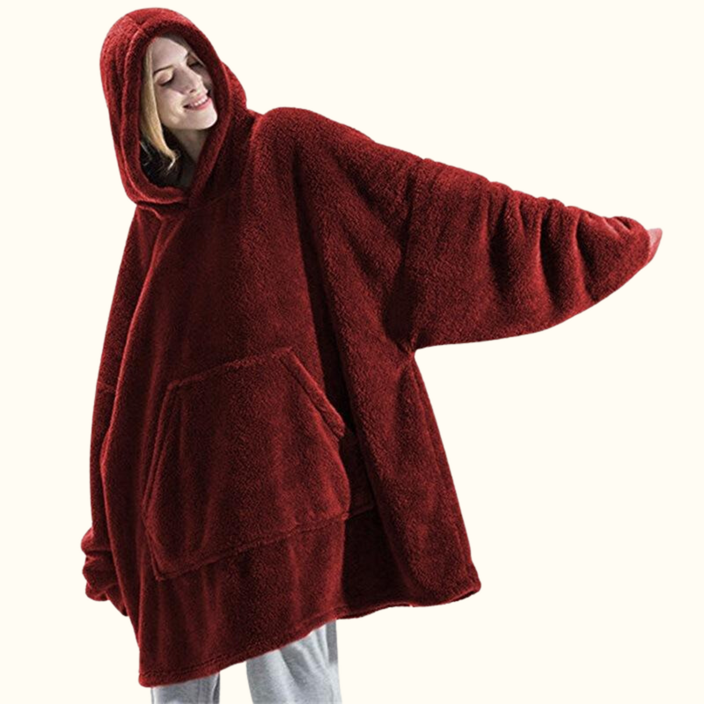 Felpa Oversize Morbida Unisex